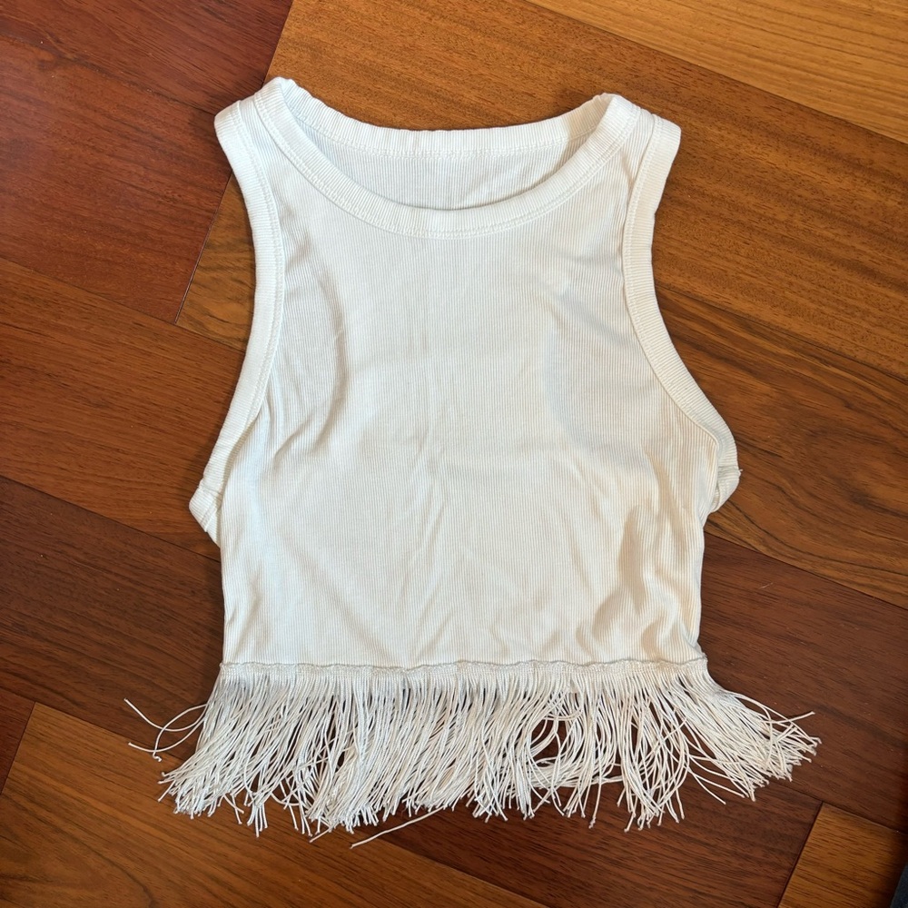 Tassel Crop Top